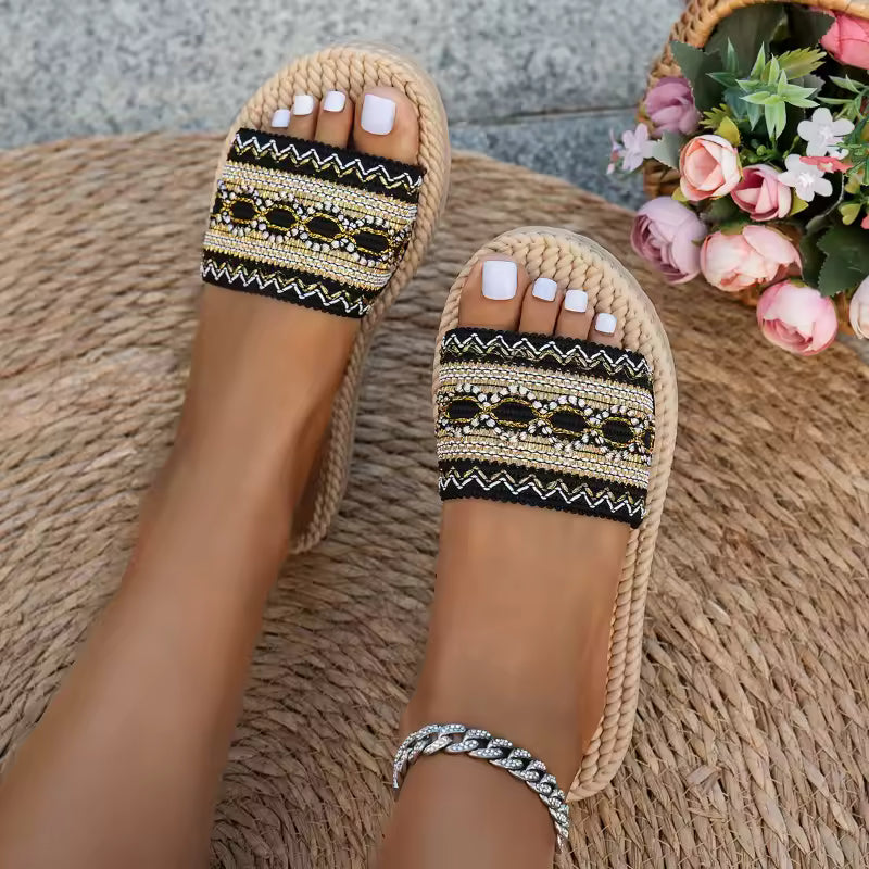 Women Slippers Outdoor Flat Designer Shoes Women