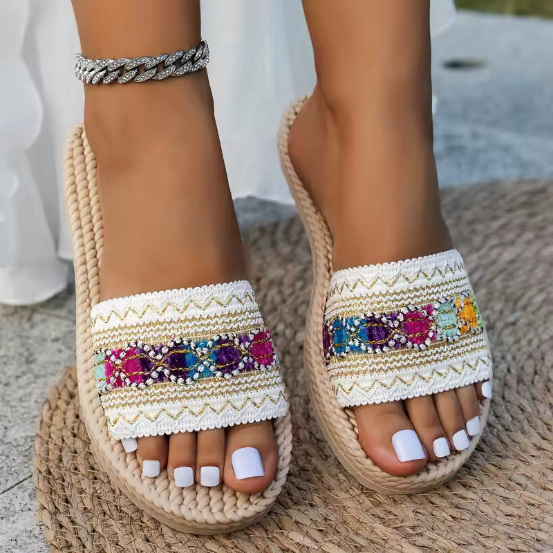 Women Slippers Outdoor Flat Designer Shoes Women