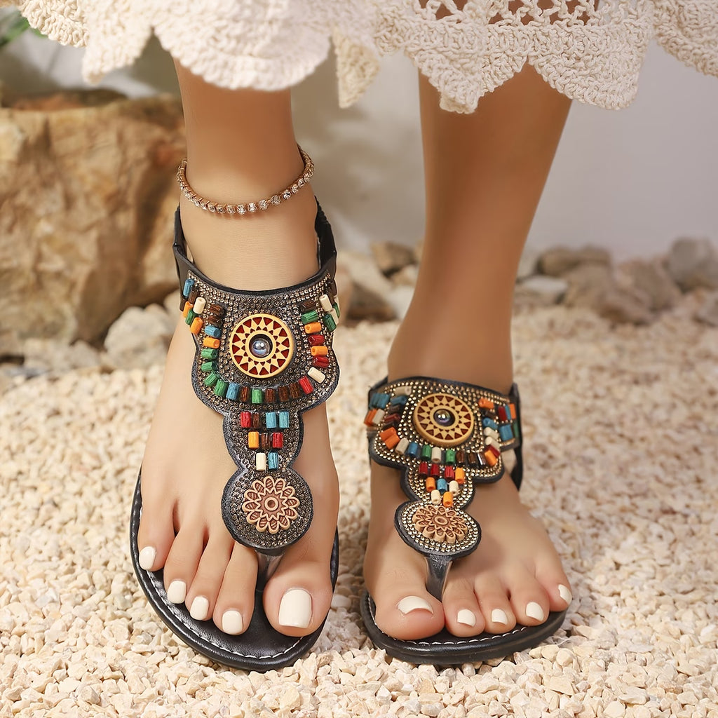 Summer New Vintage Bohemian Ethnic Style Casual Soft