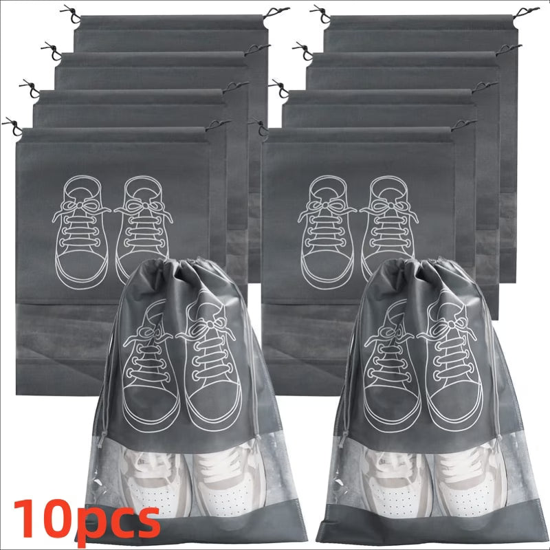Hanging Shoe & Clothing Storage Bags
