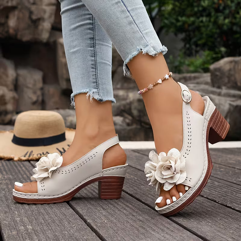 Women'S Novel Fashion Chunky Heel Short