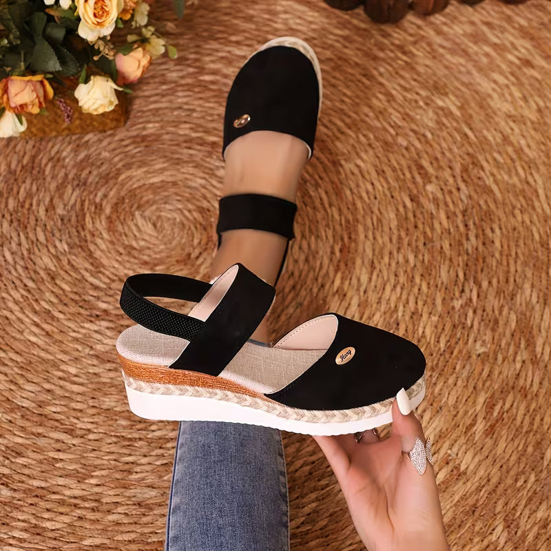 Women'S Thick Cushioned Sole Platform Sandals -