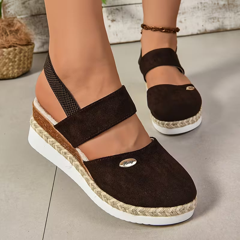 Women'S Thick Cushioned Sole Platform Sandals -