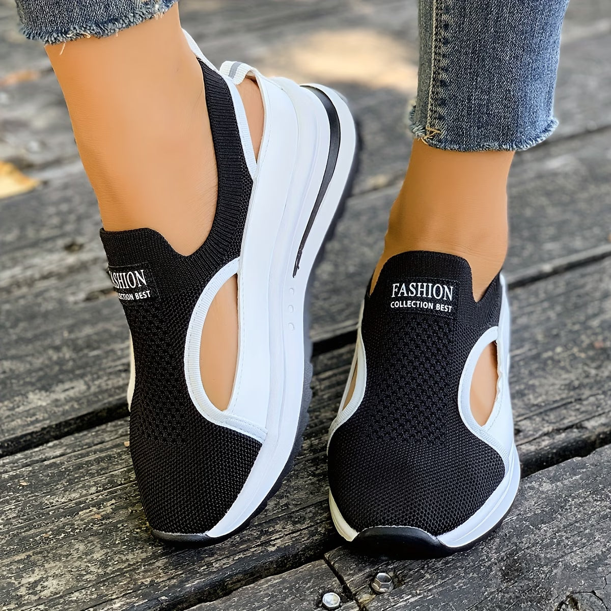 Platform Wedge Athletic Sandals Women New Summer Hollow