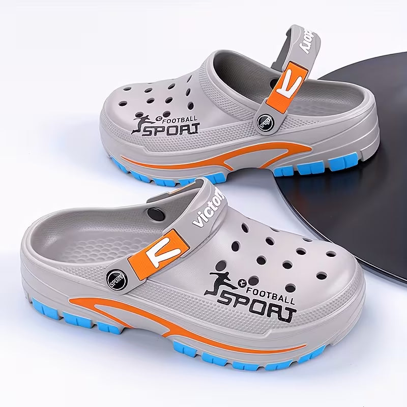 Men's Fashionable and Versatile Clogs Sporty Sandals