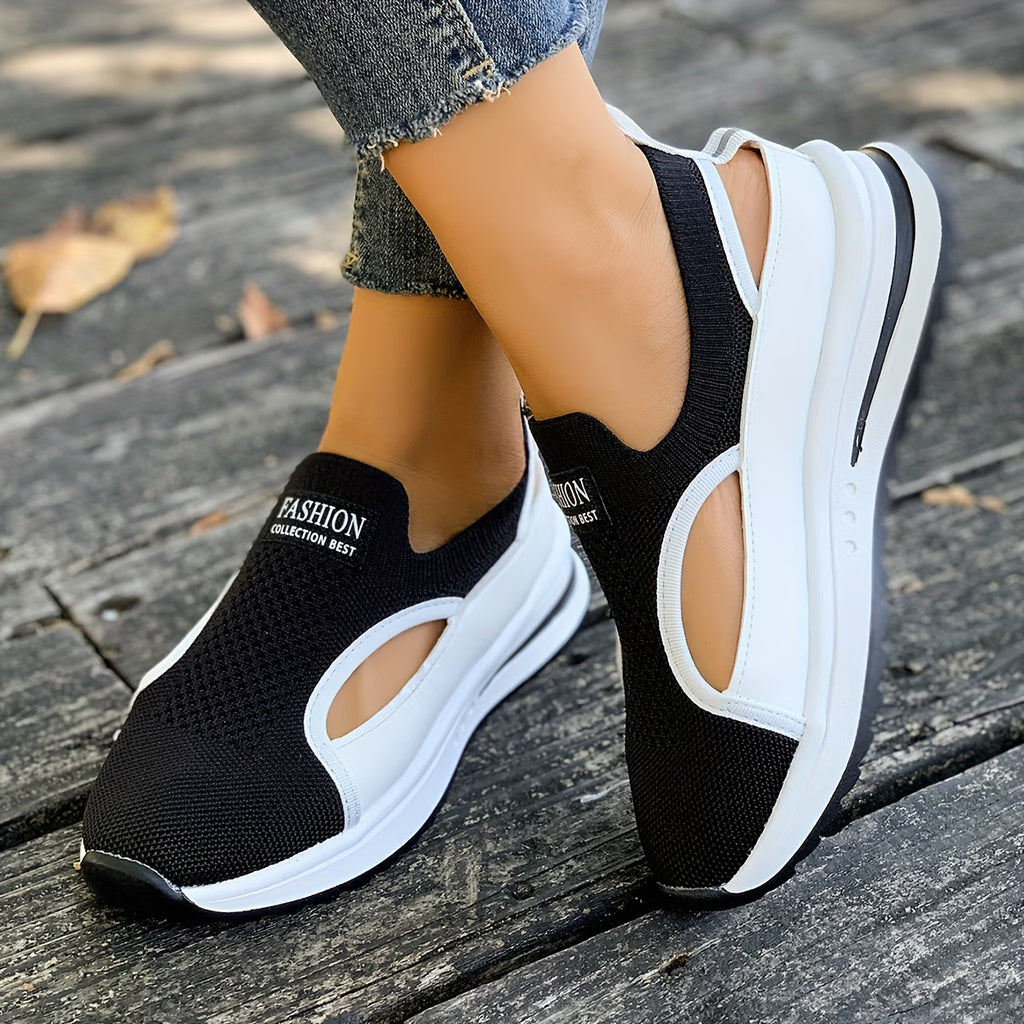Platform Wedge Athletic Sandals Women New Summer Hollow