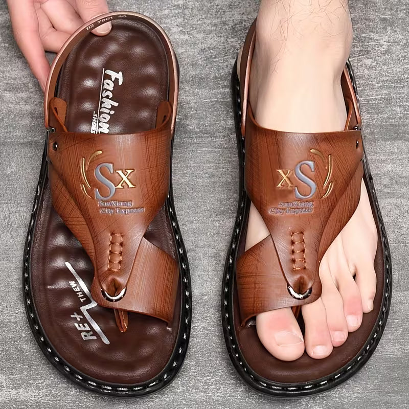 Men'S Summer Outdoor Casual Stylish Flat Sandals