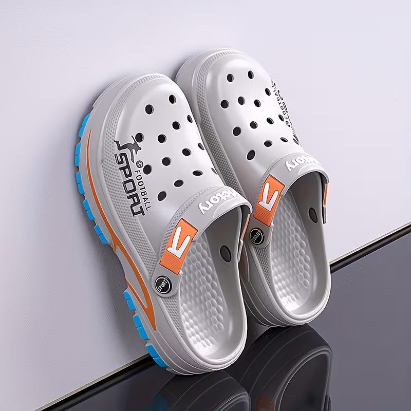 Men's Fashionable and Versatile Clogs Sporty Sandals