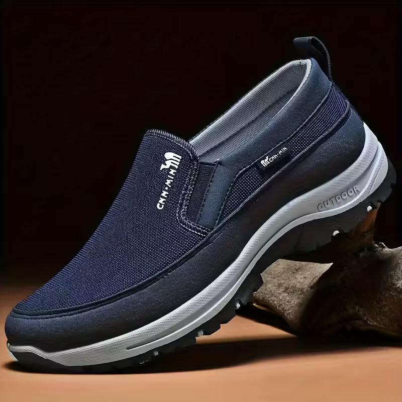 Men'S Comfortable Non-Slip Loafers |Solid Color Breathable