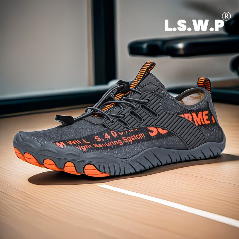 Men's Wading Shoes, Anti-Slip, Breathable Knit Mesh Indoor