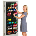 -Door Shoe Organizer with 30 Pairs Capacity