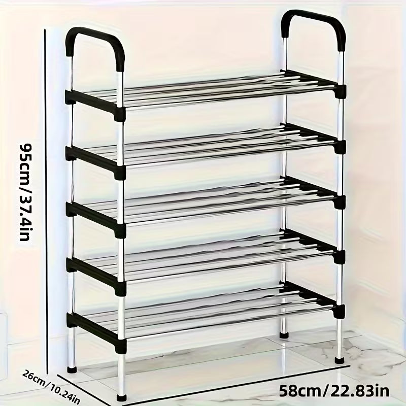 1 Set Multi-Tier Shoe Organizer, Freestanding Shoe Rack
