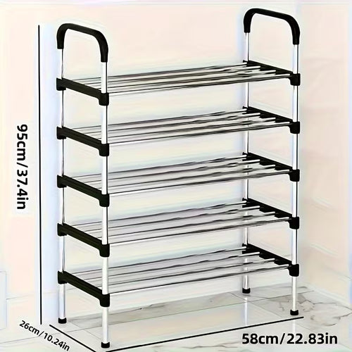 1 Set Multi-Tier Shoe Organizer, Freestanding Shoe Rack