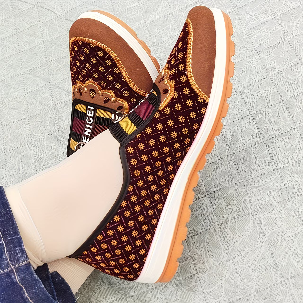 Women'S Casual Slip-On Loafers Comfortable Flat Shoes