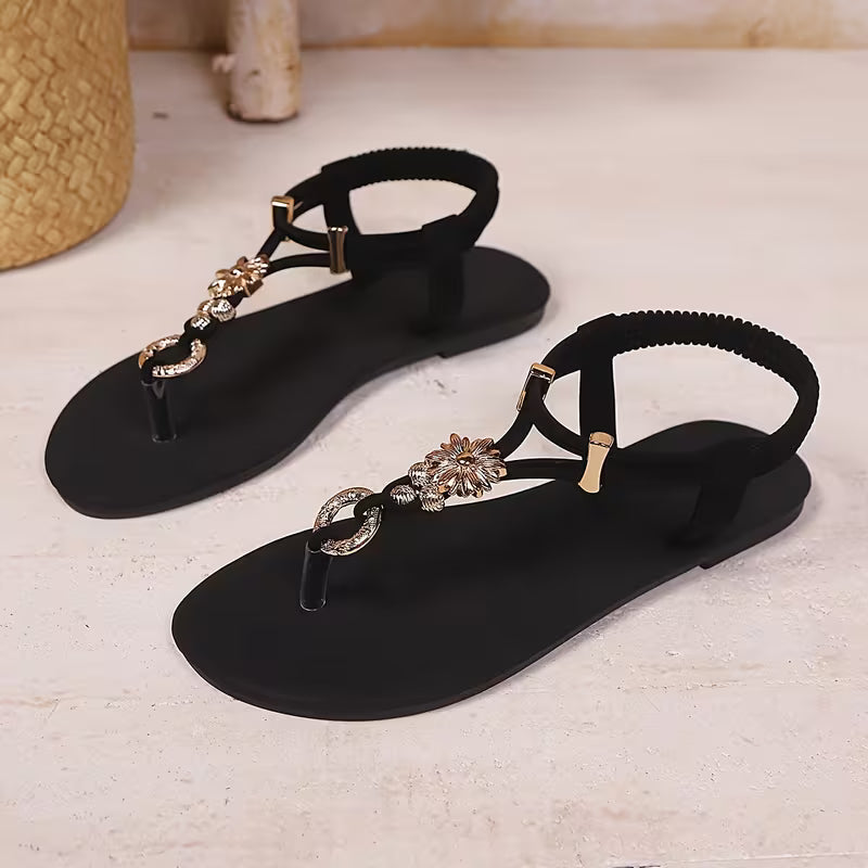 New Women'S Flat Sandals Fashion Casual Party