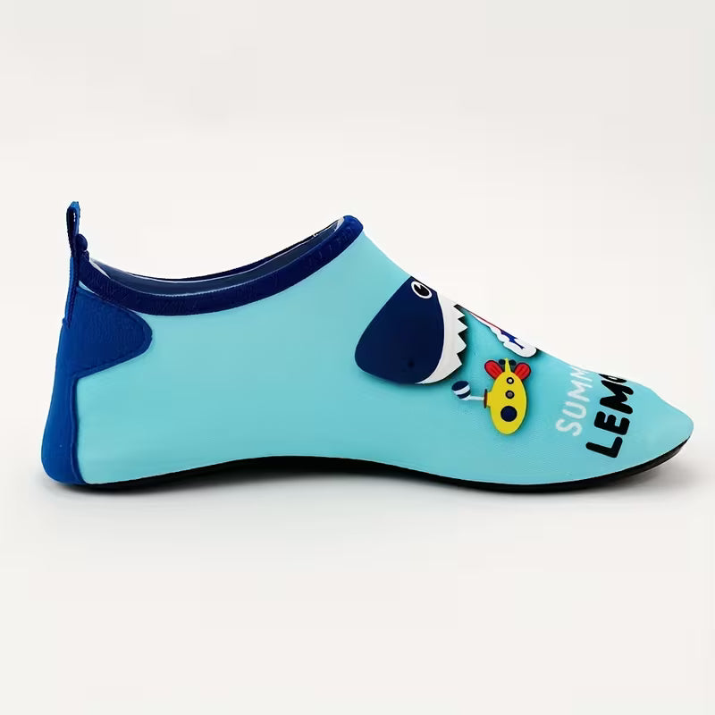 Little Kids Boy's Barefoot Water Shoes Cartoon