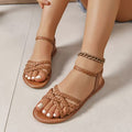 Korean-Style Casual Flat Sandals for Women