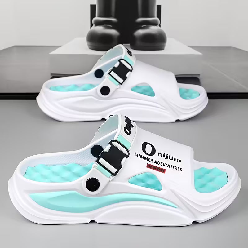 Unisex Massage &amp; Stress-Relief Cooling Slippers,