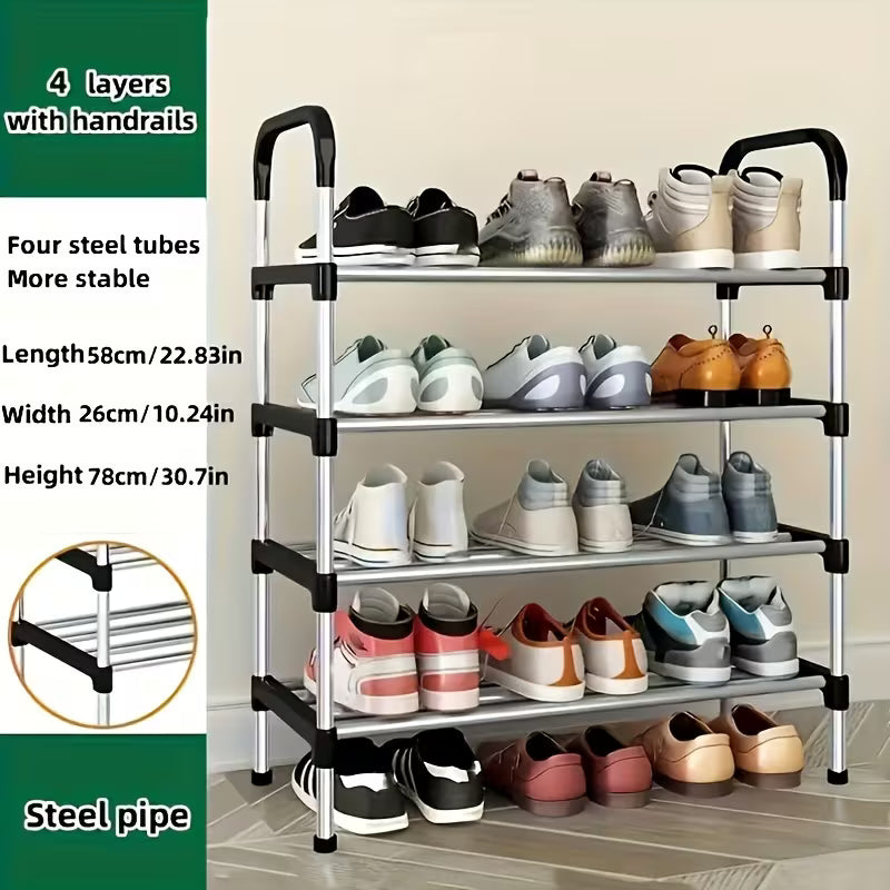 1 Set Multi-Tier Shoe Organizer, Freestanding Shoe Rack