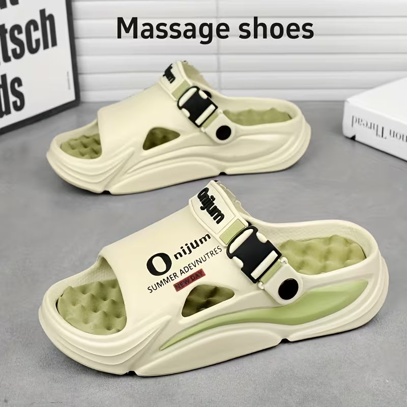 Unisex Massage &amp; Stress-Relief Cooling Slippers,