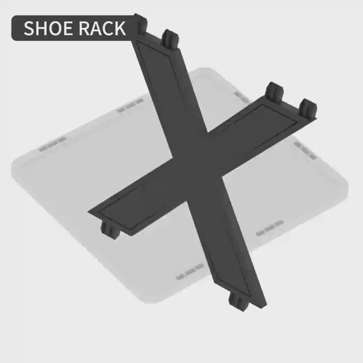 Saving Corner Shoe Rack Organizer Tall Narrow 9-Tier