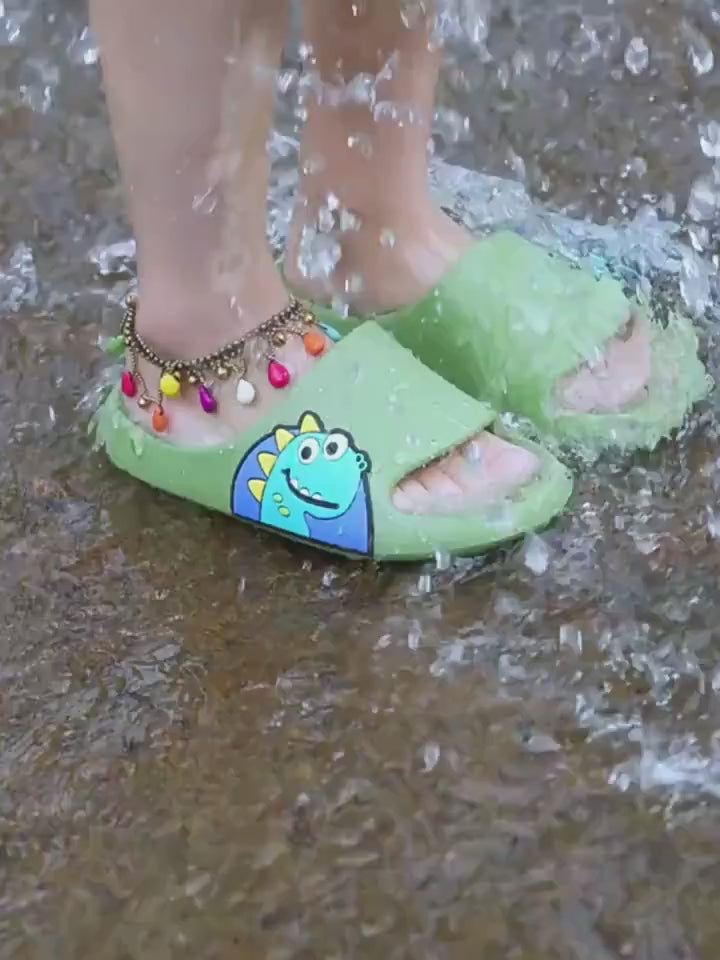 Cute Cartoon Slippers - Beach Casual Open-Toe Sandals
