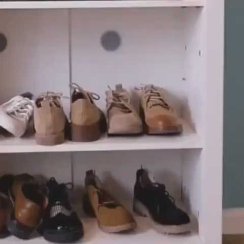 Adjustable Plastic Shoe Rack - High-Quality Space-Saving